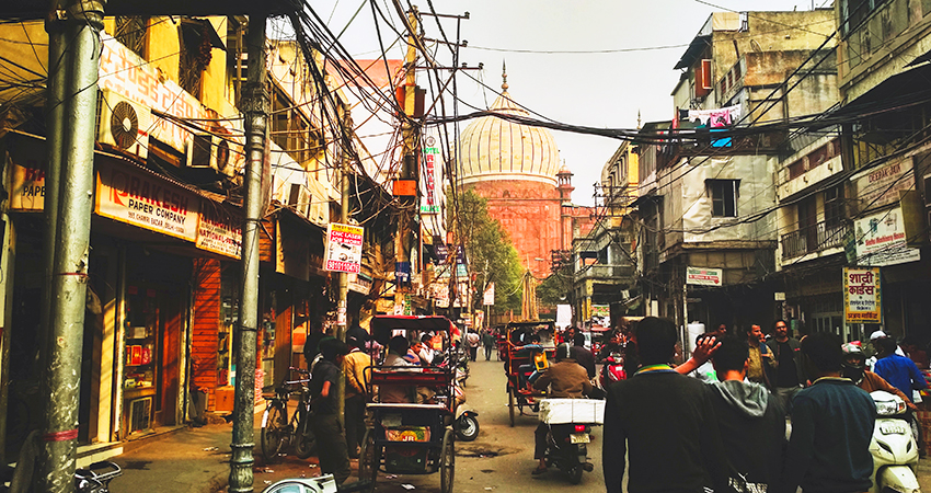 A street in Delhi, India